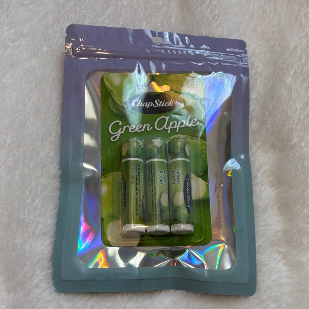 ChapStick Green Apple Lip Balm Trio